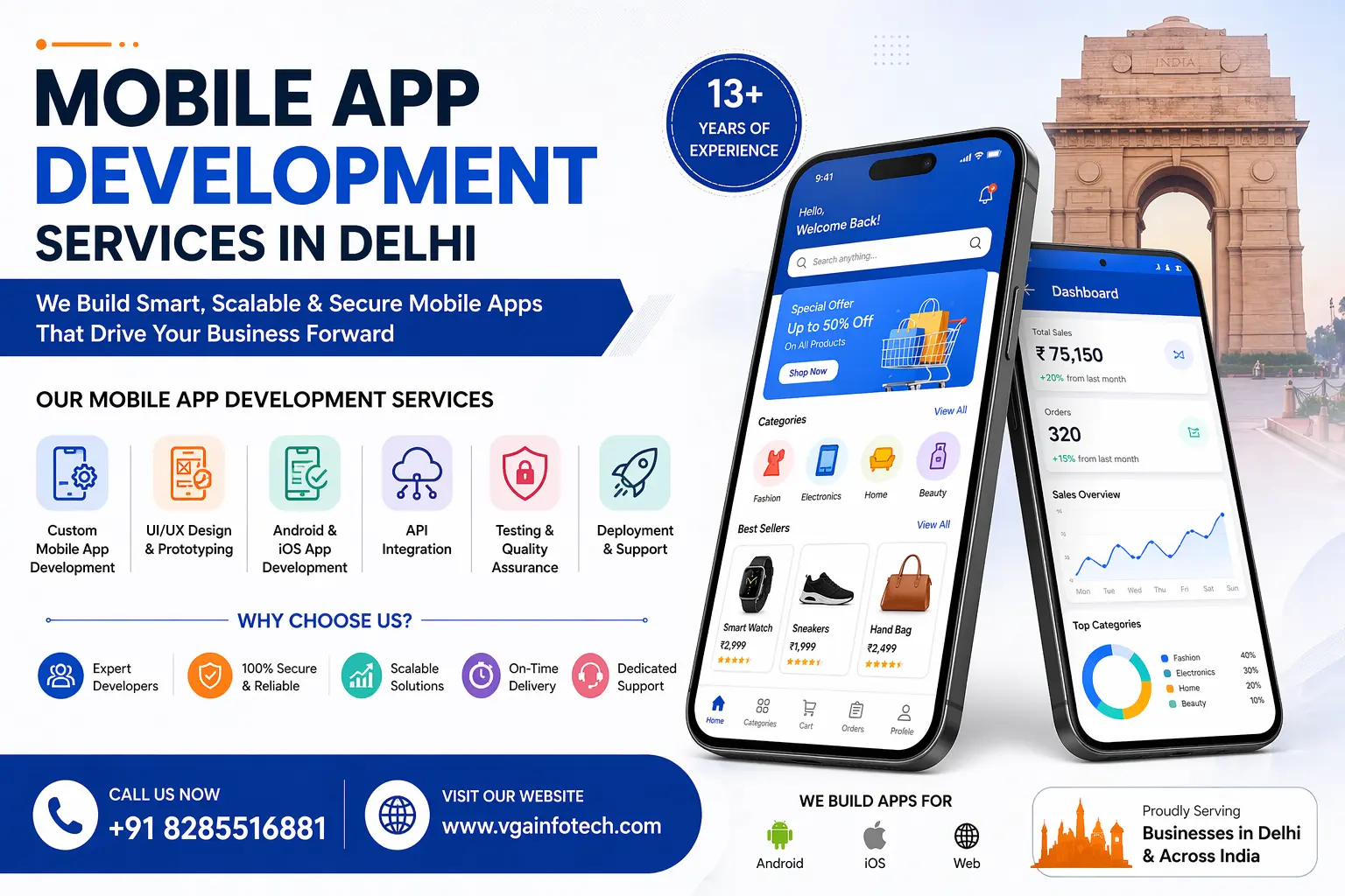 How to Choose the Mobile App Development Services In Delhi